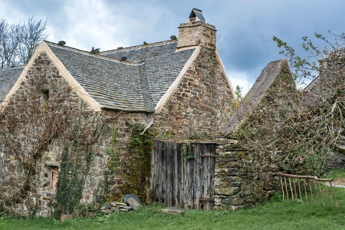 Nur ein altes, schönes Bauernhaus, Bretagne